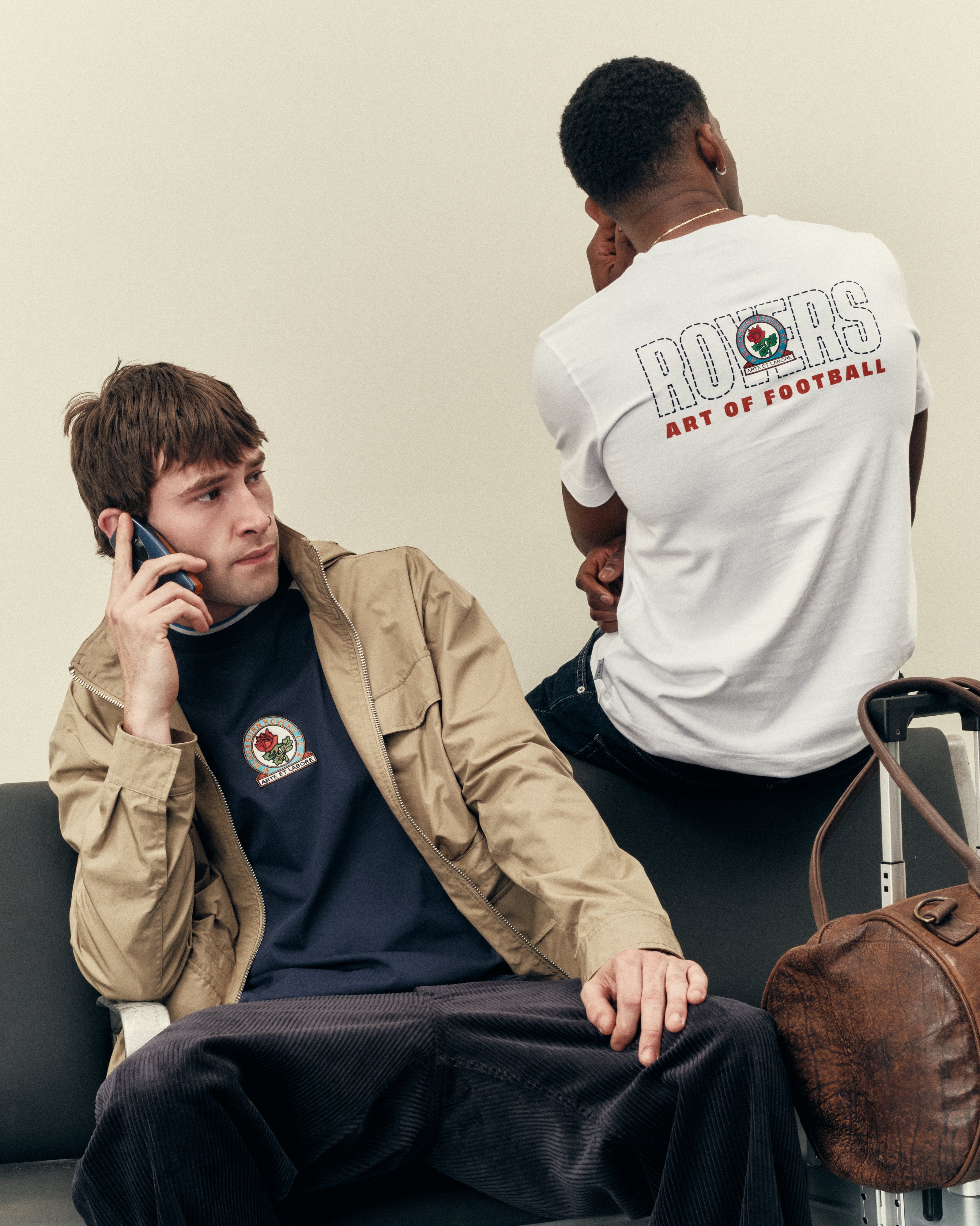 AOF Blackburn 90s Tee | White Graphic T-shirt | Art of Football