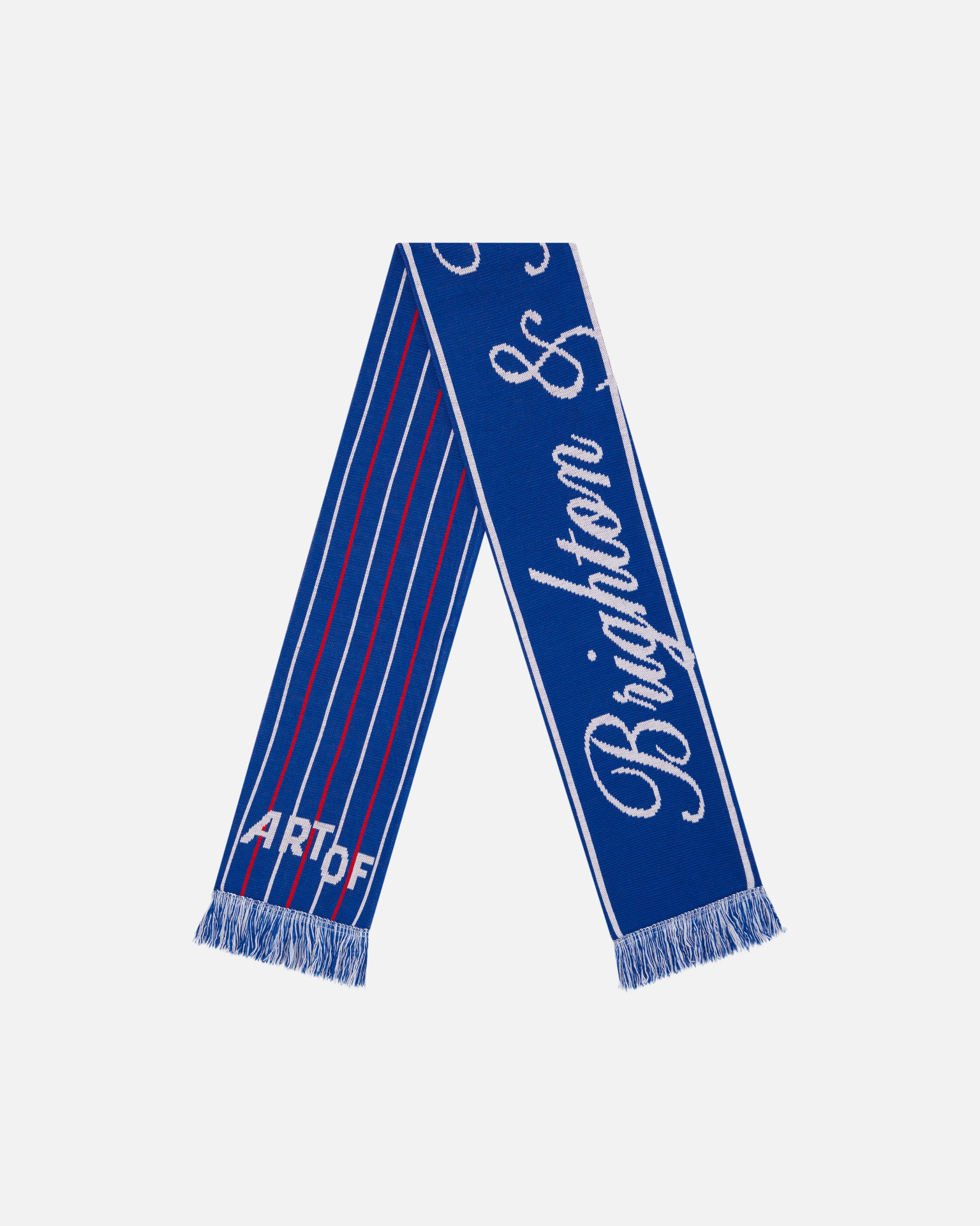 ART OF Football x Brighton Heritage Scarf | AOF Knitted Accessories