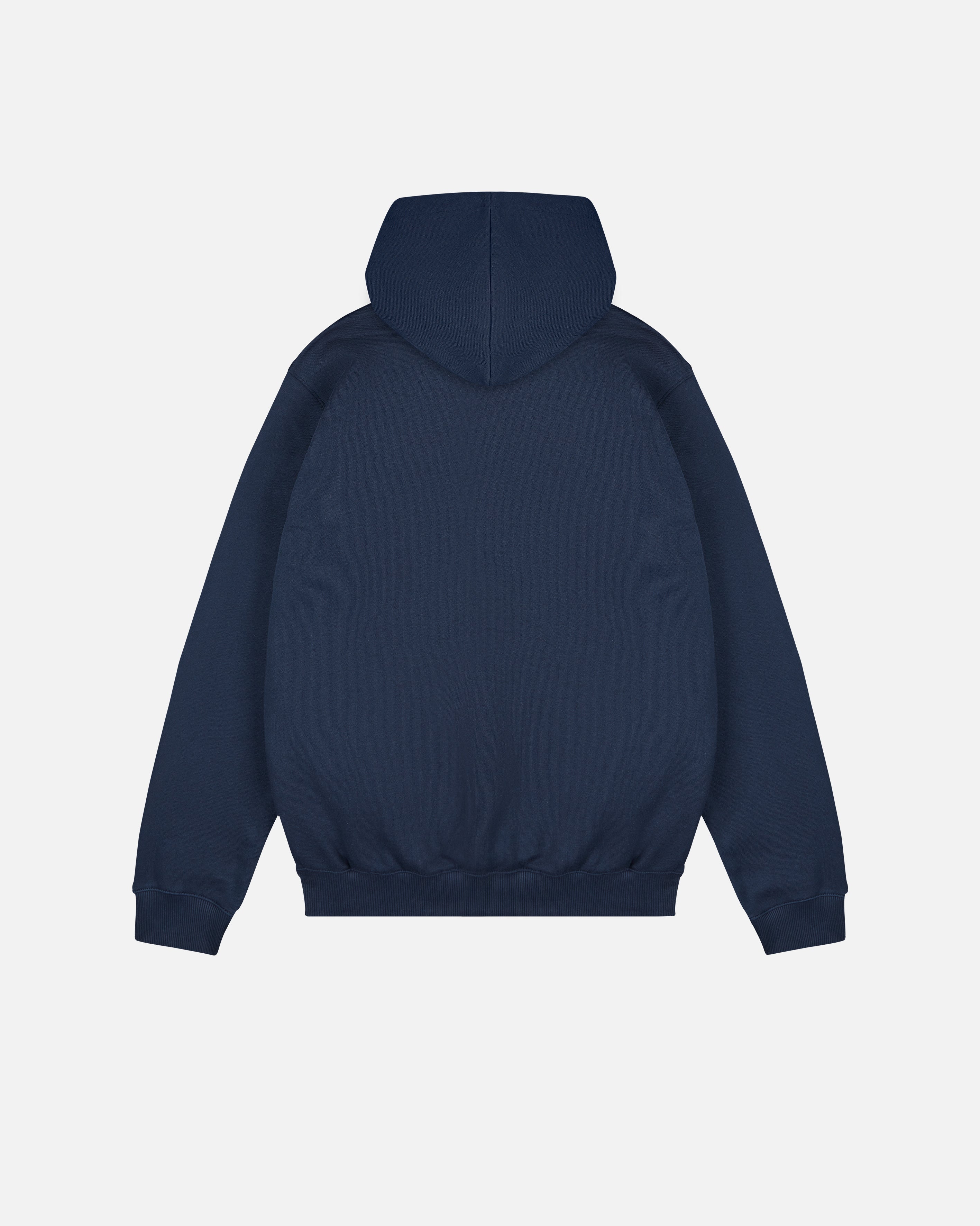 ART OF x Embroidered United Classics Navy Hoodie | MUFC Football Sweat