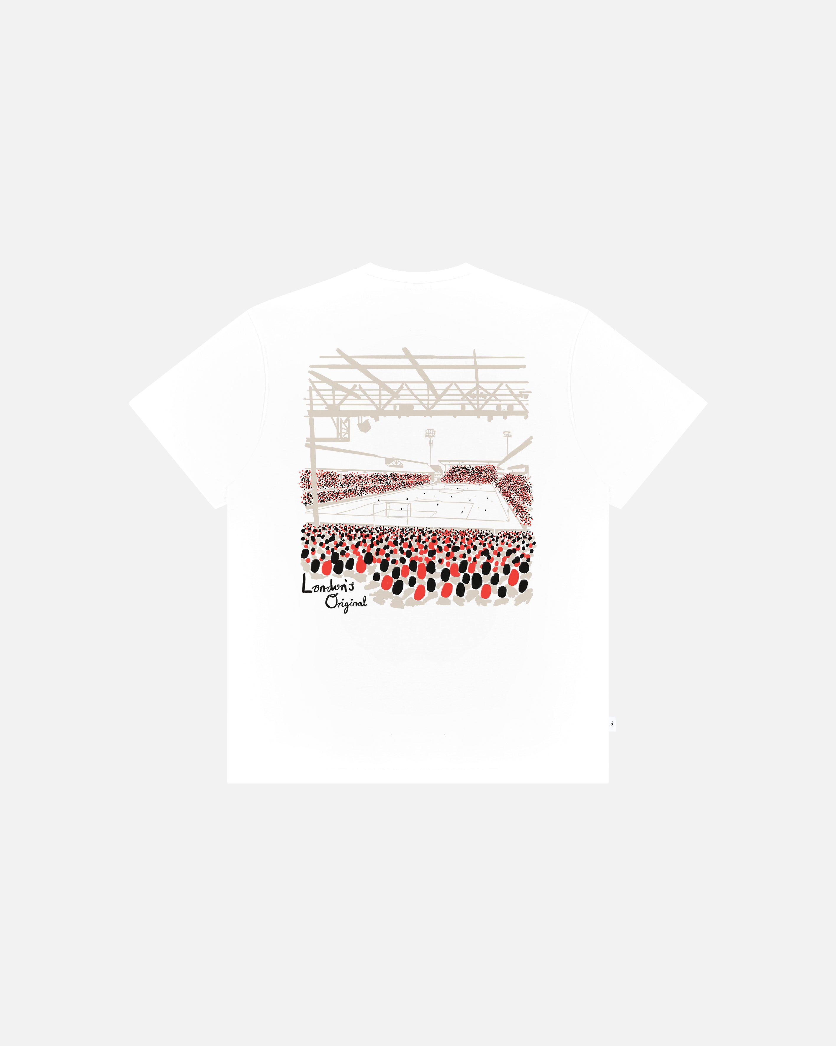 ART OF x Fulham Twelfth Man Tee | White Graphic Football T-shirt