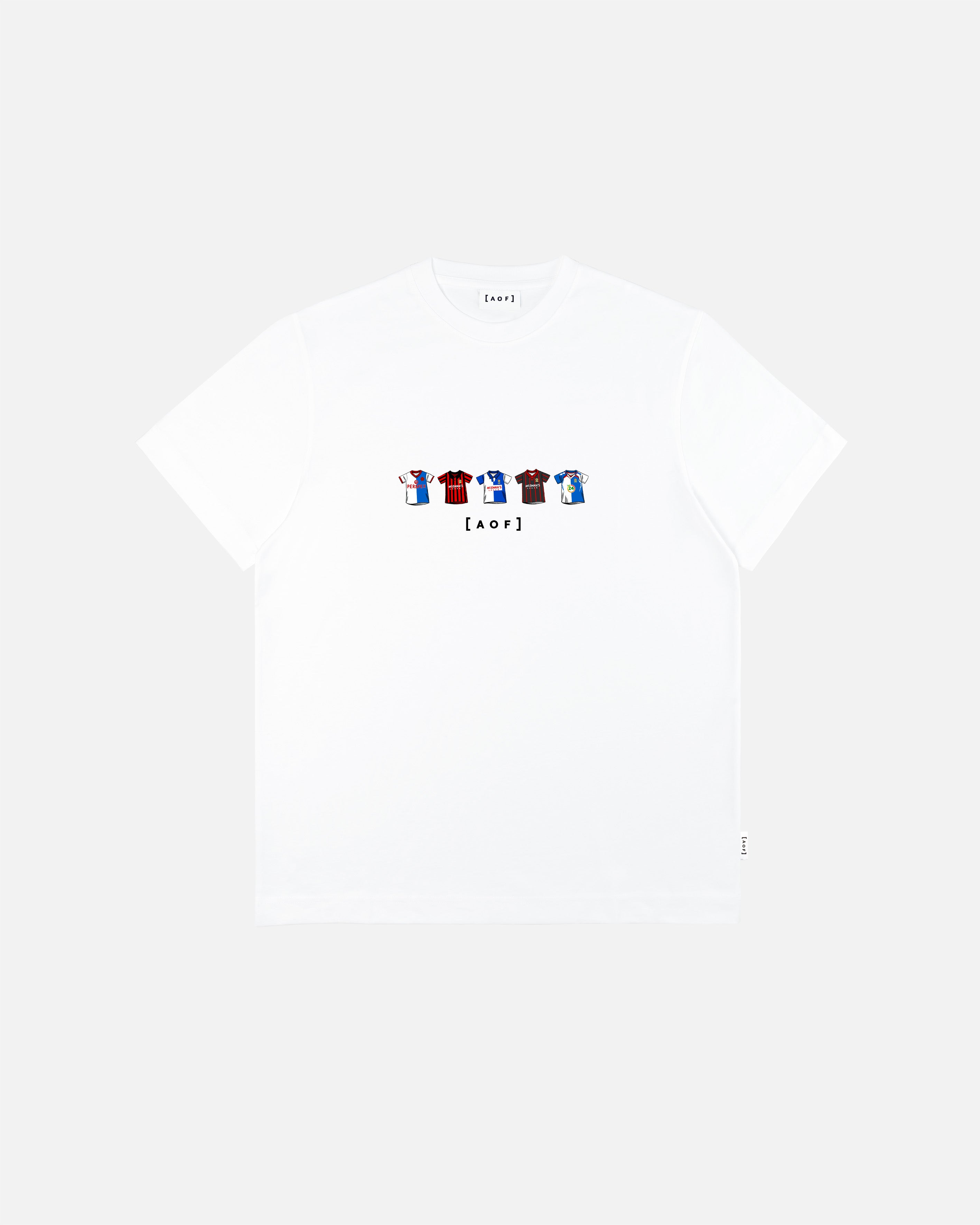 AOF BRFC Printed Classics Tee | Black & White Graphic T-shirt