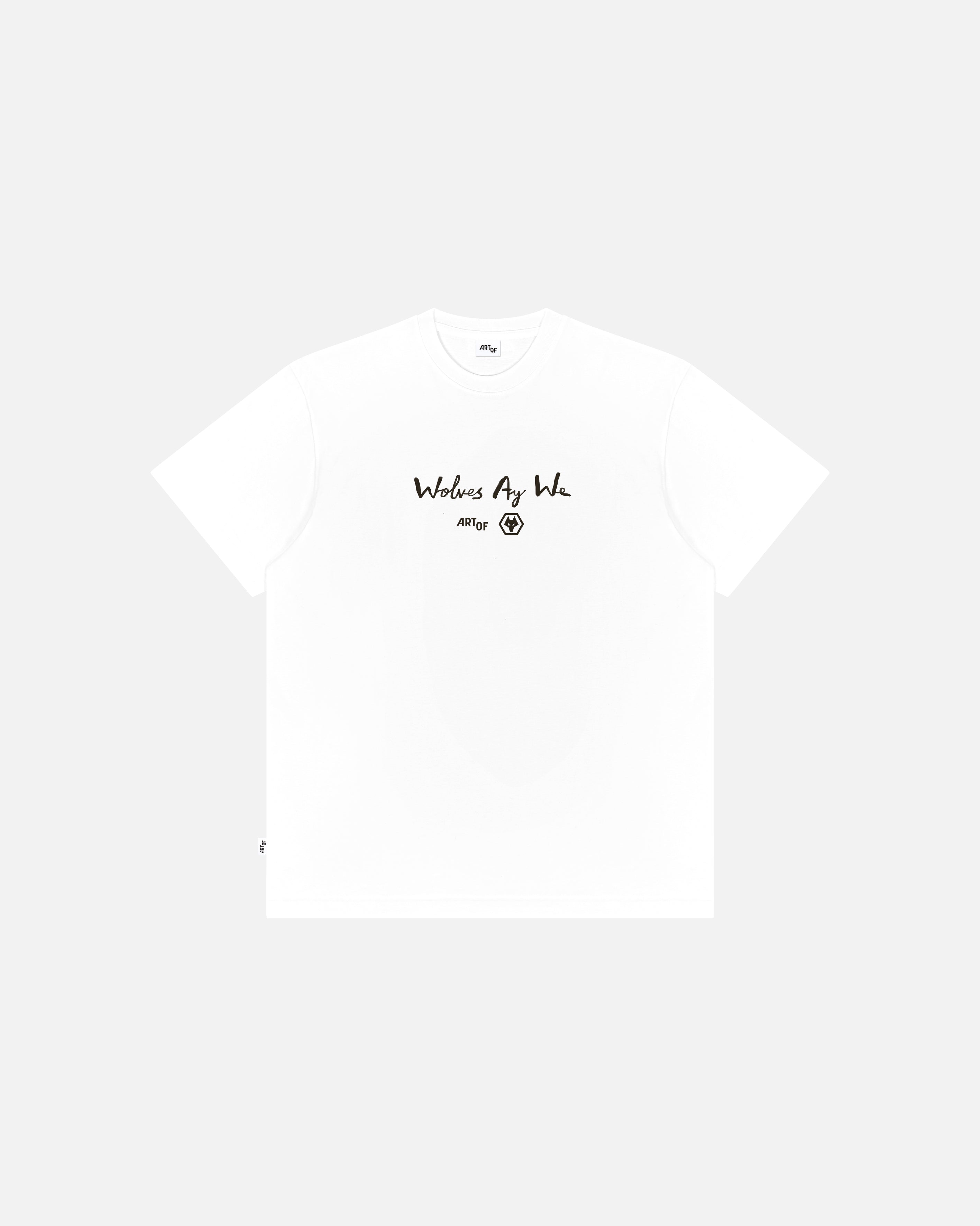 ART OF x Wolves Twelfth Man Tee | White Graphic Football T-shirt
