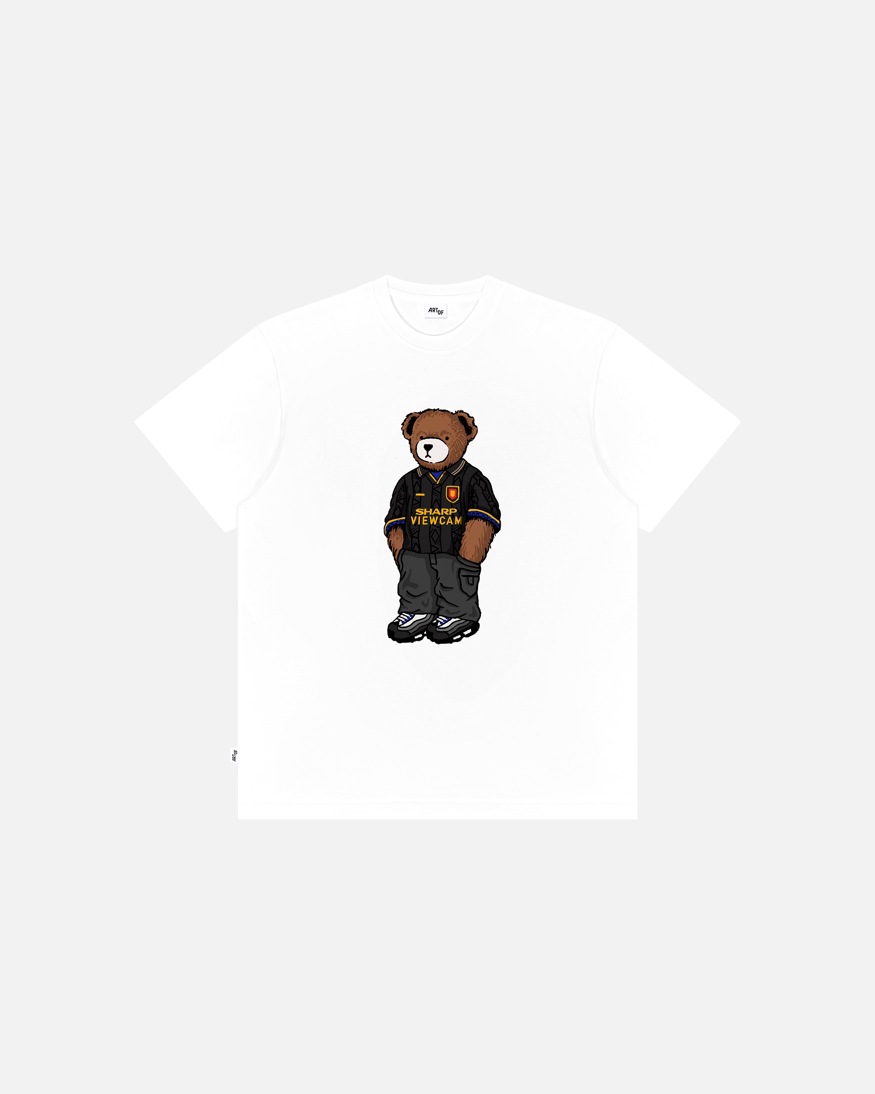 ART OF x United Away Pickles Tee | MUFC White Graphic Football T-shirt