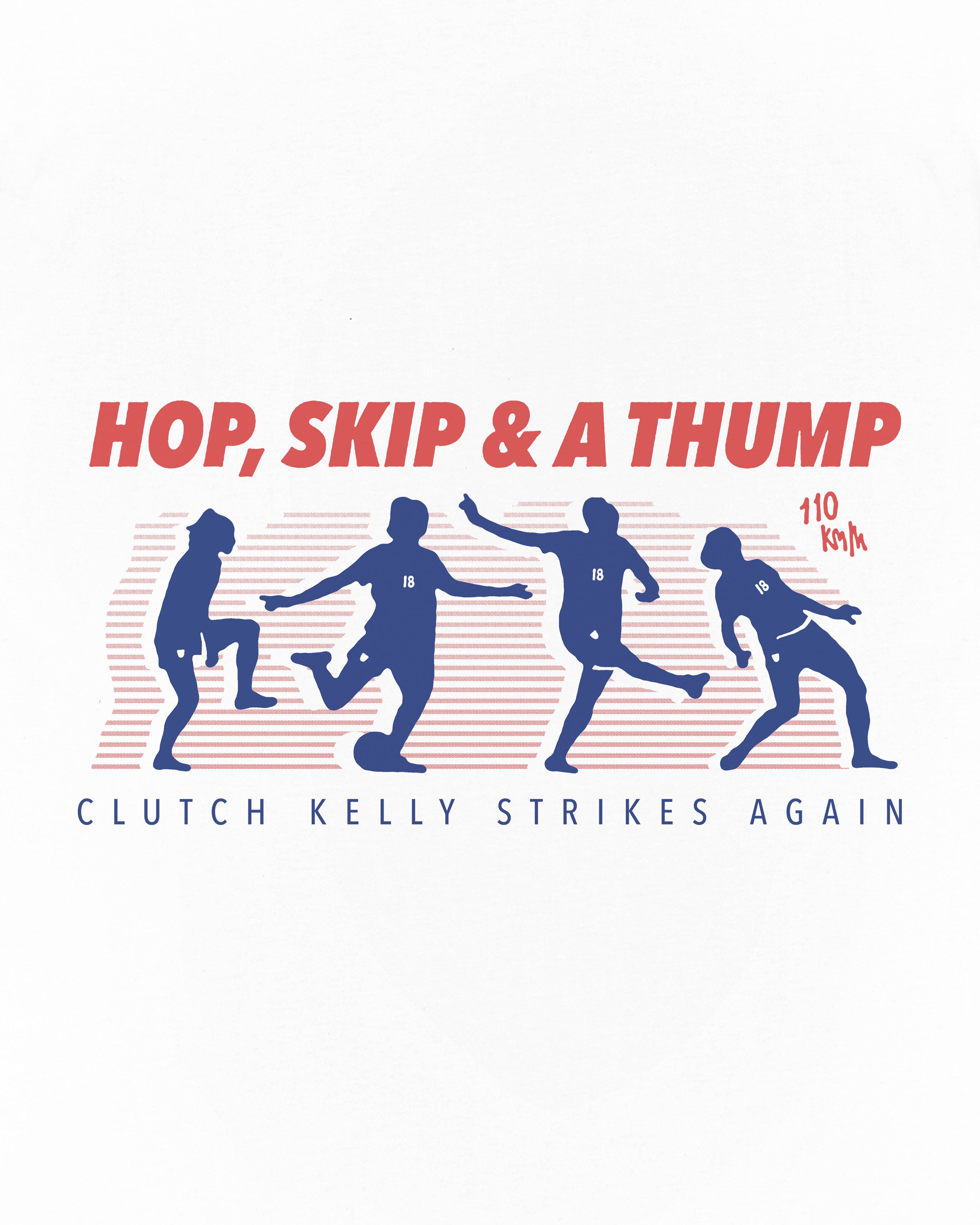 Art of Football Clutch Kelly White Tee| Graphic Tee | Art of Football