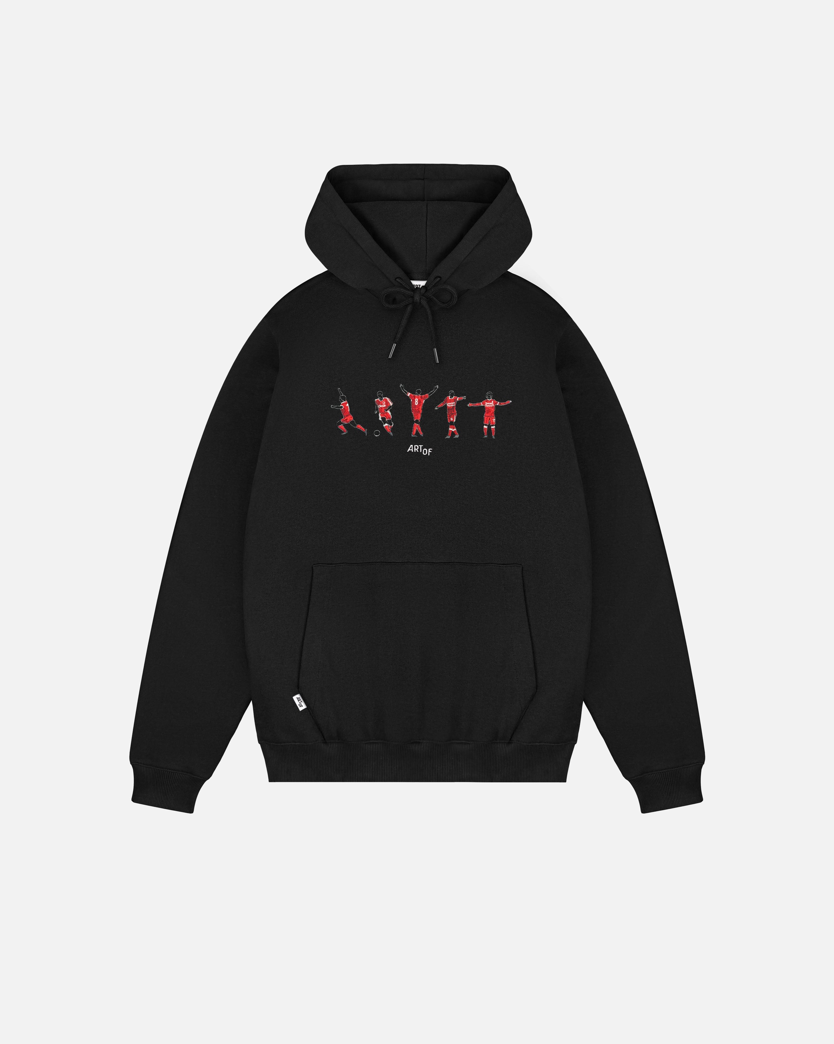 ART OF x LFC Embroidered Icons Black Hoodie | Shop Football