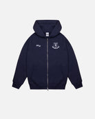 ART OF x Everton Zip Through Hoodie | EFC Debossed Football Sweat