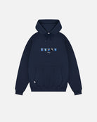 ART OF x Leicester Embroidered Classics Navy Hoodie | Shop Football