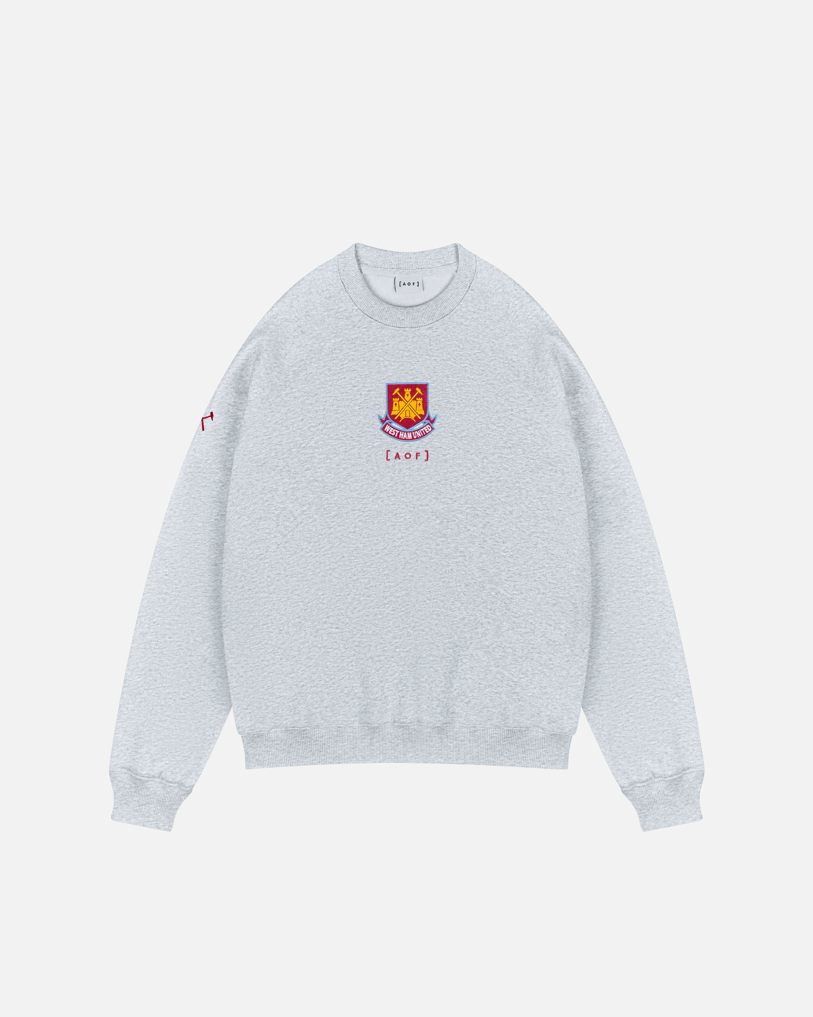 West Ham x AOF Grey Sweatshirt