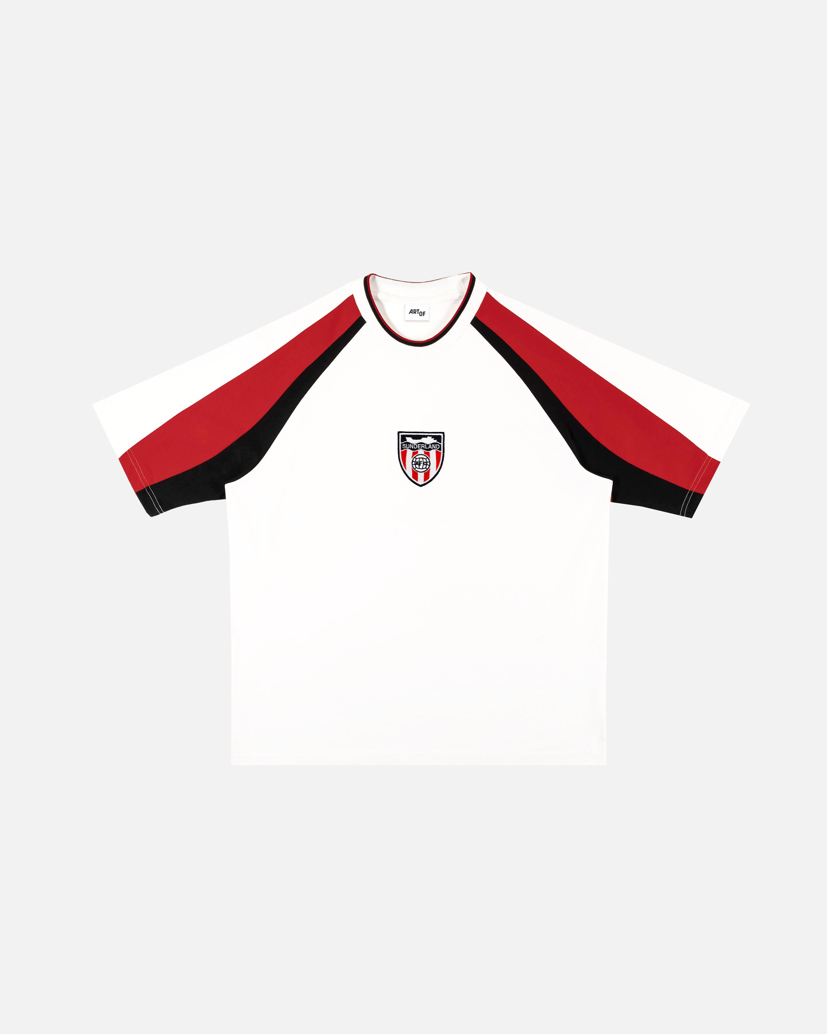 ART OF x Sunderland 90s Oversized Panelled T-shirt | Shop Football