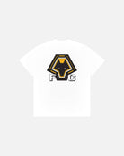 ART OF x Wolves 1997 Crest Tee | White Graphic Football T-shirt