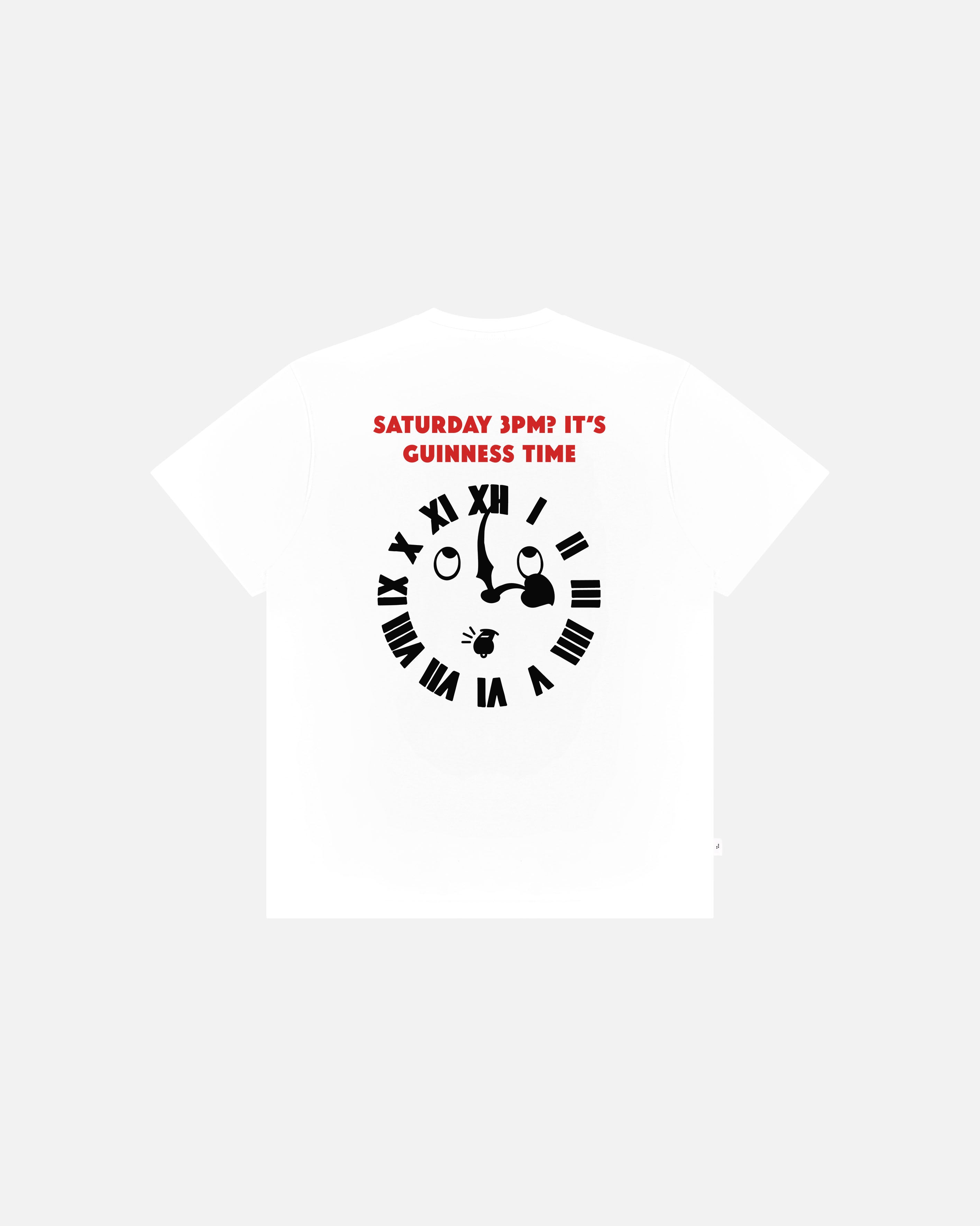 ART OF x Guinness It's Guinness Time Tee | White Football T-shirt