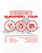 ART OF Crystal Palace 26/27 European Tour Tee | White Football T-shirt